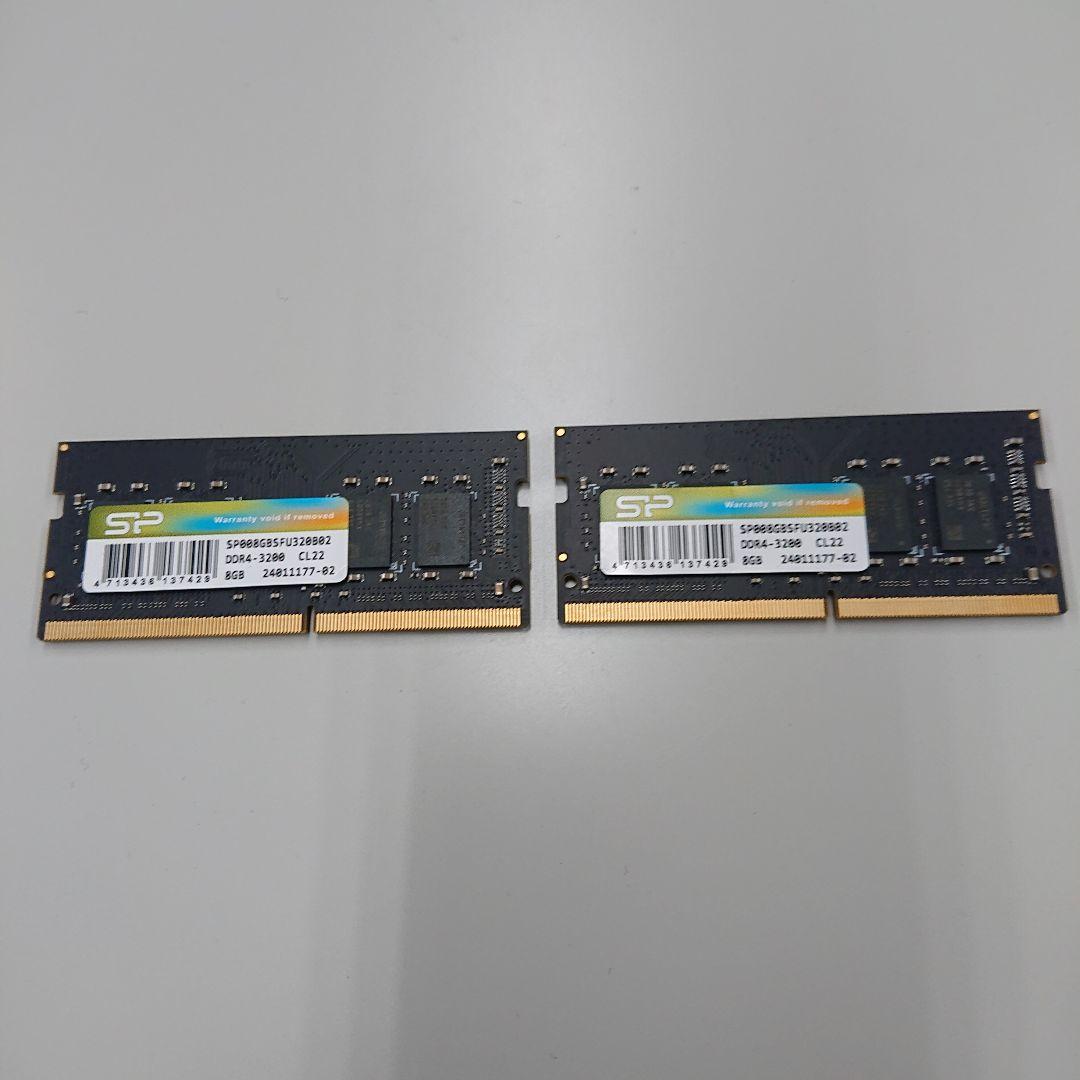 【中古品】SP 16GB（8GBx2）DDR4 3200MHz メモリ