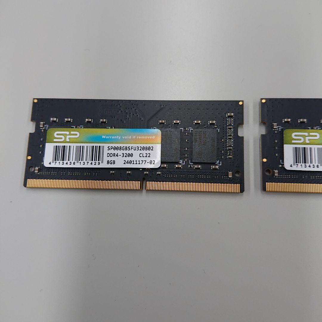 【中古品】SP 16GB（8GBx2）DDR4 3200MHz メモリ