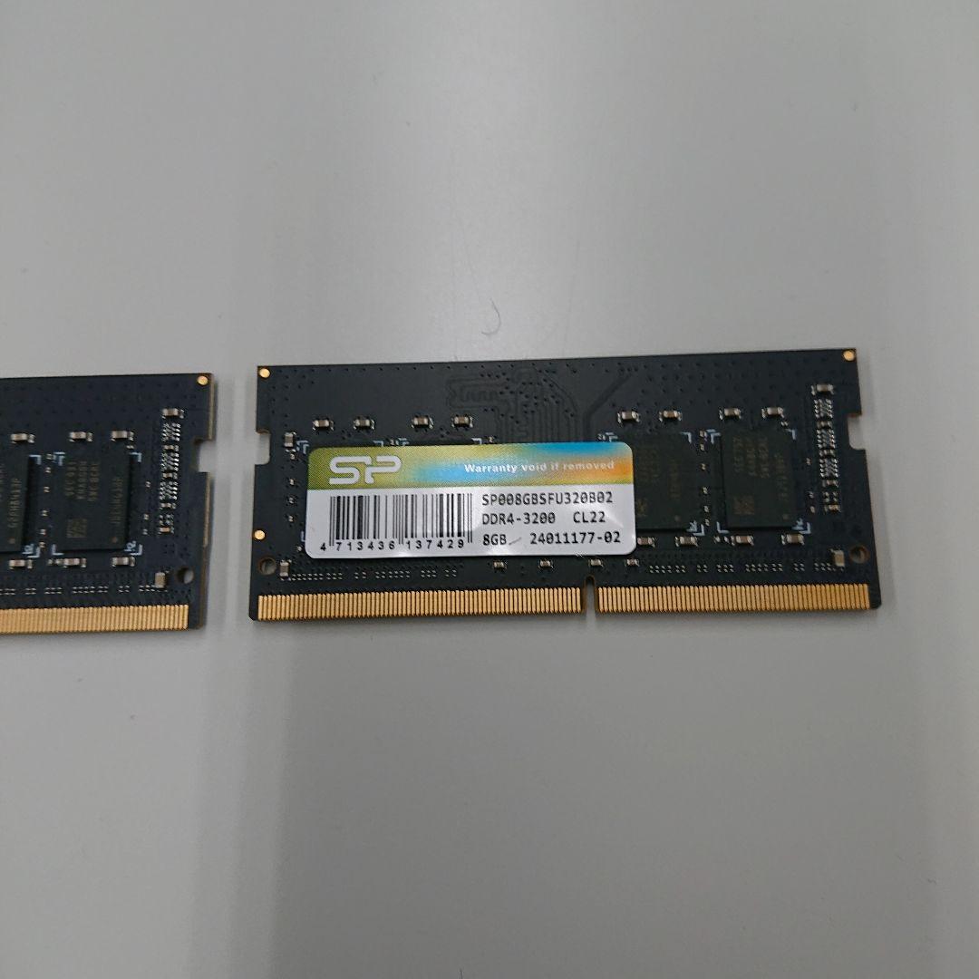 【中古品】SP 16GB（8GBx2）DDR4 3200MHz メモリ