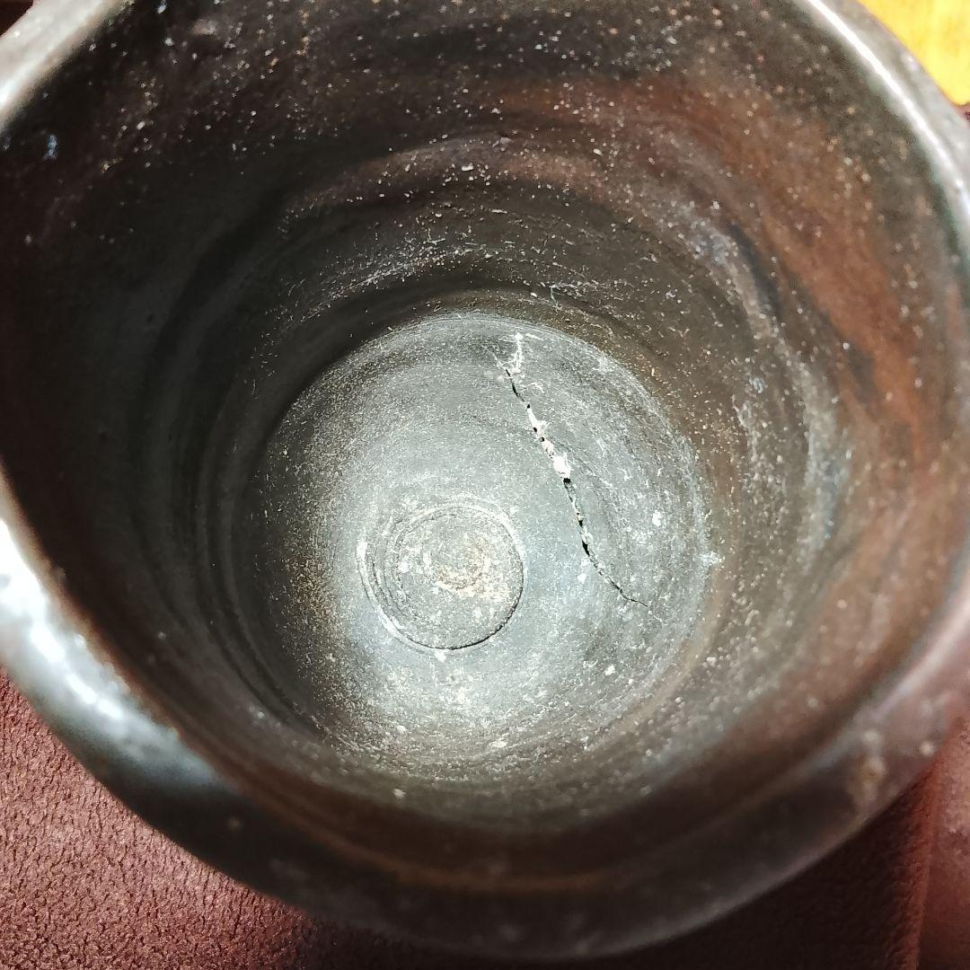 ② 故島武己作　湯呑　陶器　南蛮焼　沖縄　陶芸品