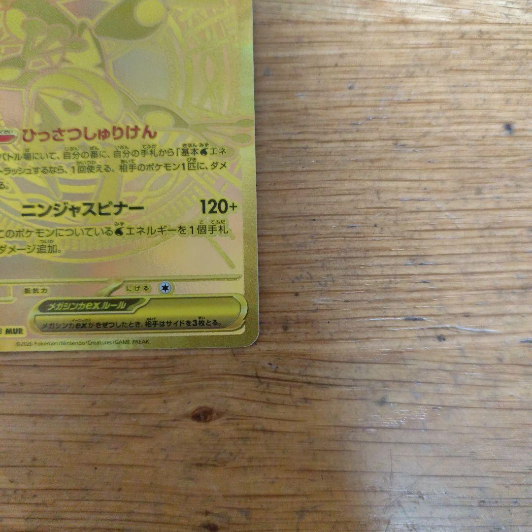 メガゲッコウガex mur おまけ付き