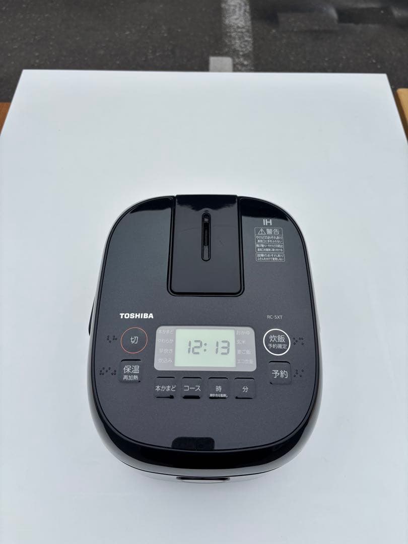 TOSHIBA 東芝 IHジャー炊飯器 RC-5XT 2022年製 3合