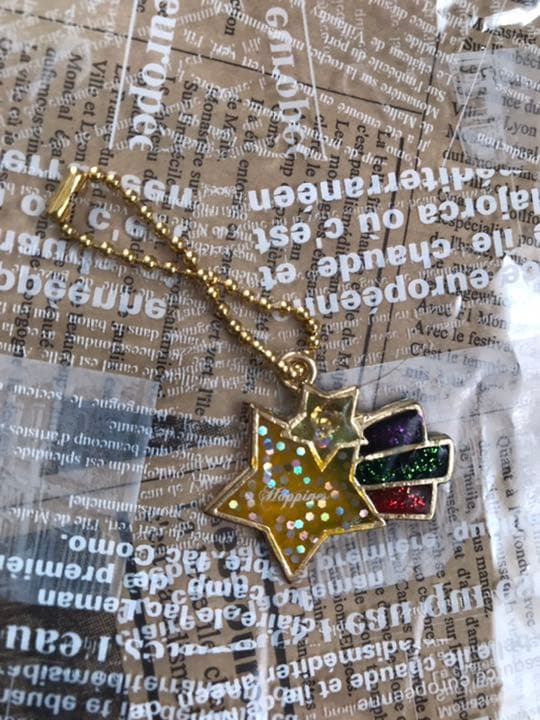 ハンドメイド　流れ星　チャーム