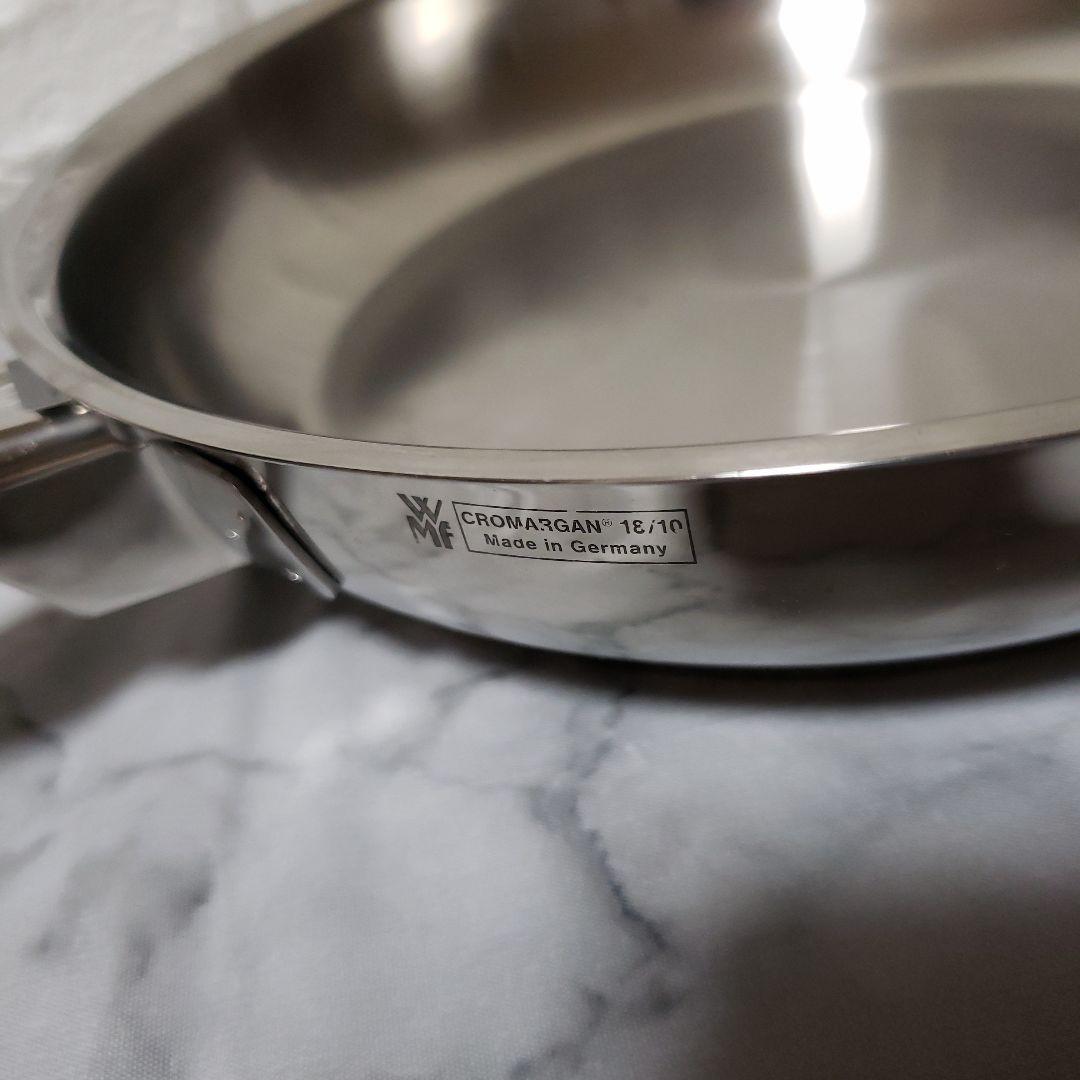 Wmfステンレススチールフライパン26センチ