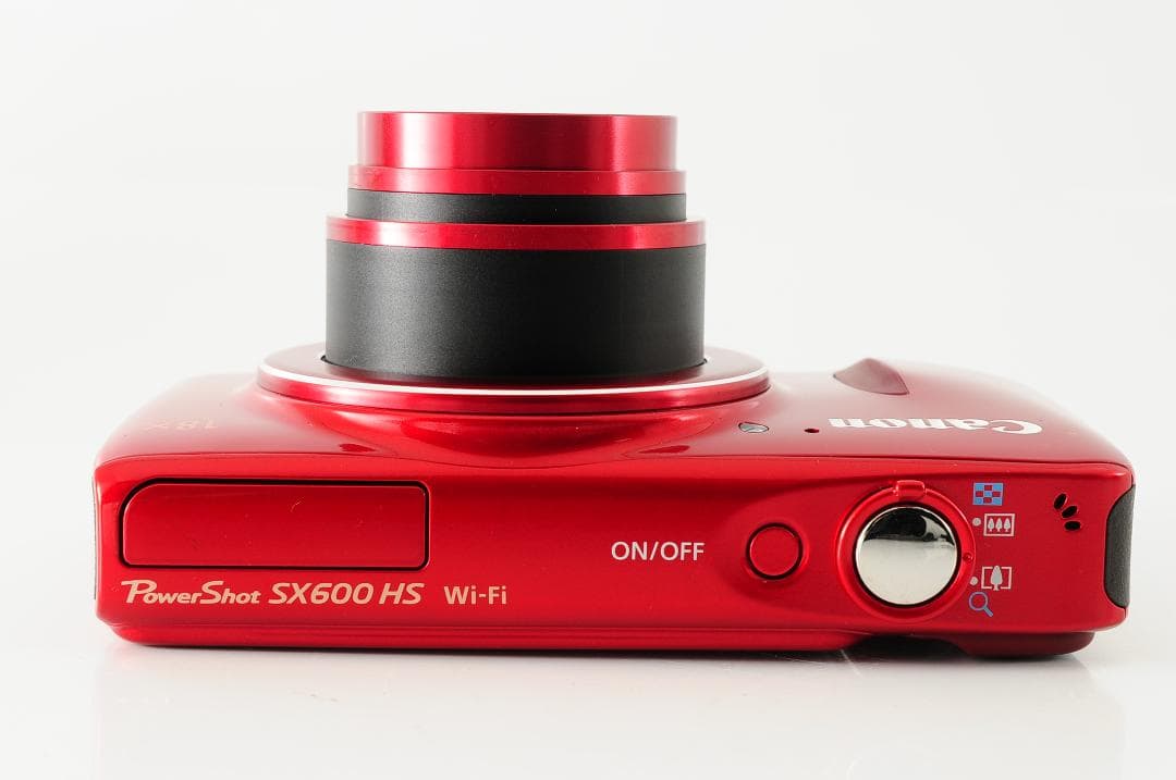 【美品】 キャノン Canon PowerShot SX600HS レッド