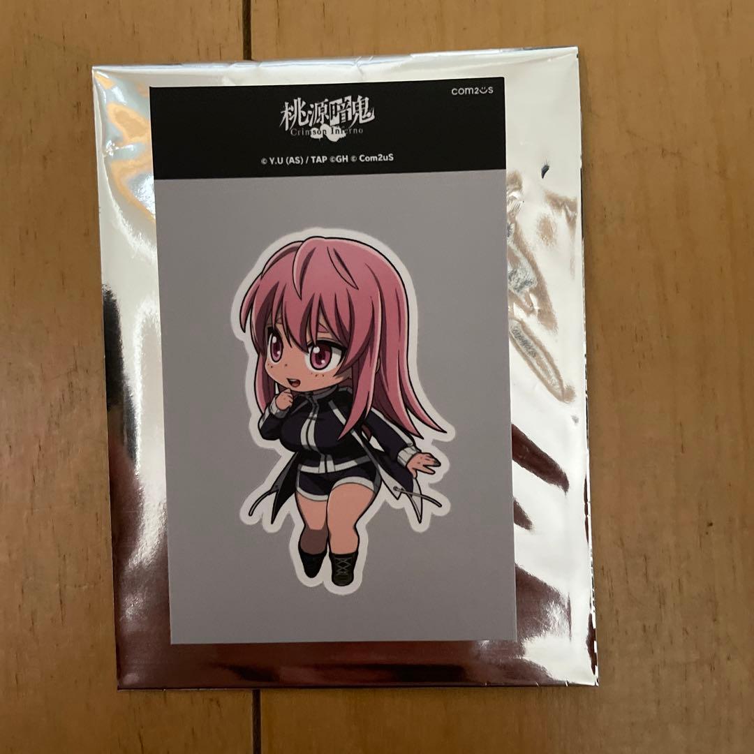 Anime Japan 2026 桃源暗鬼　ラバーマット・缶バッジ・ステッカー等