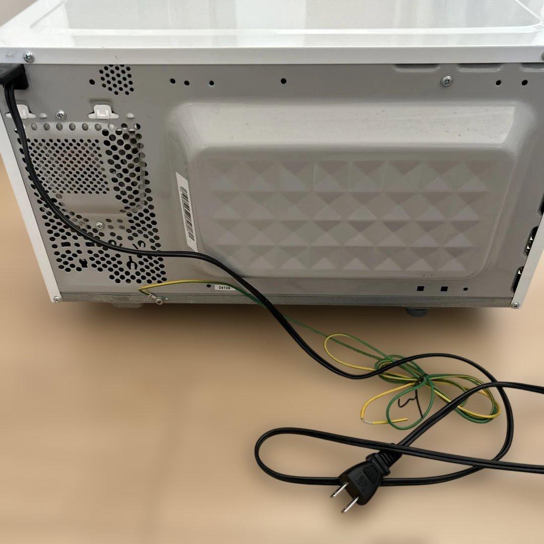 電子レンジ　21年製　美品　白　YMW-S17G1 ホワイト　家電　25L