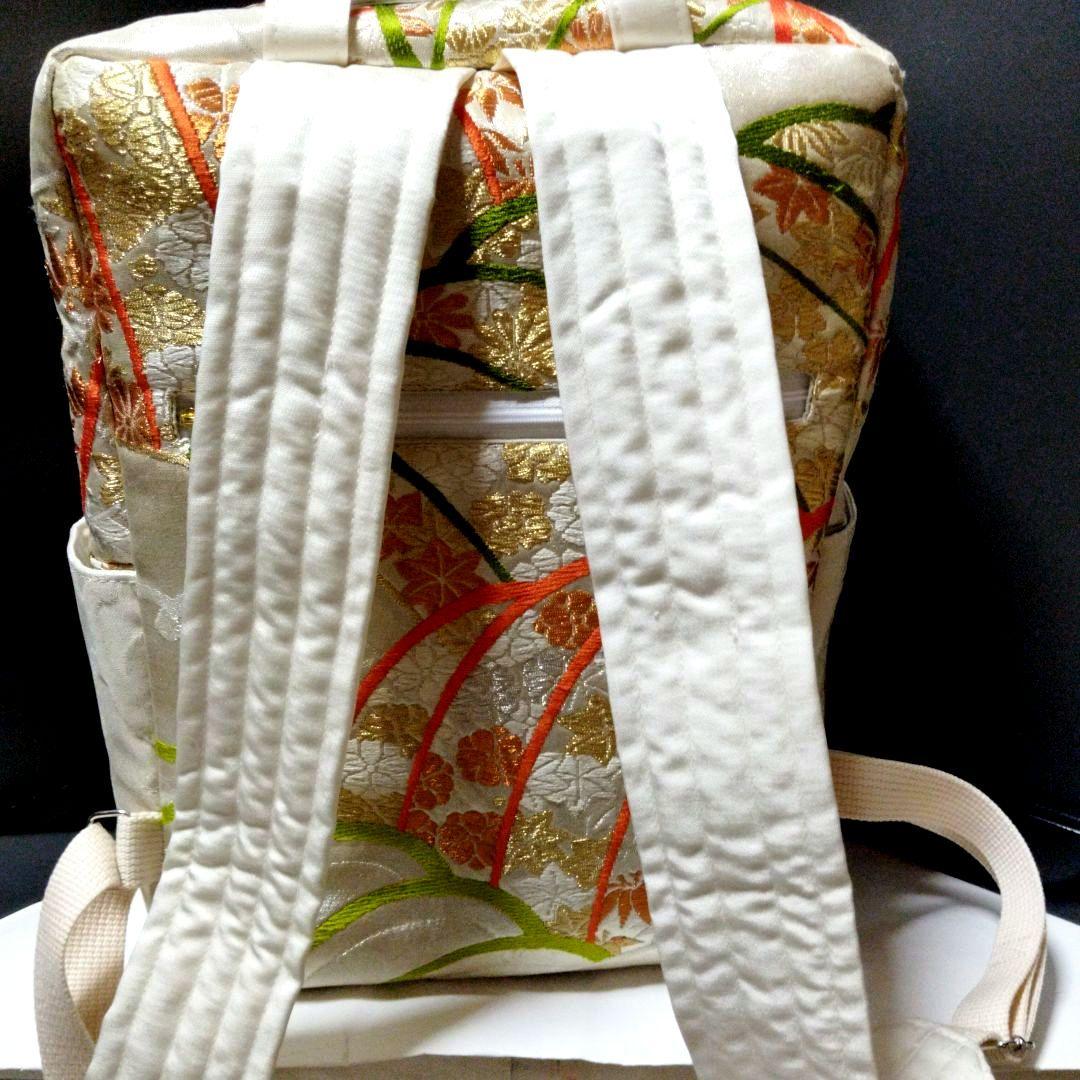 帯リメイクリュック[668]