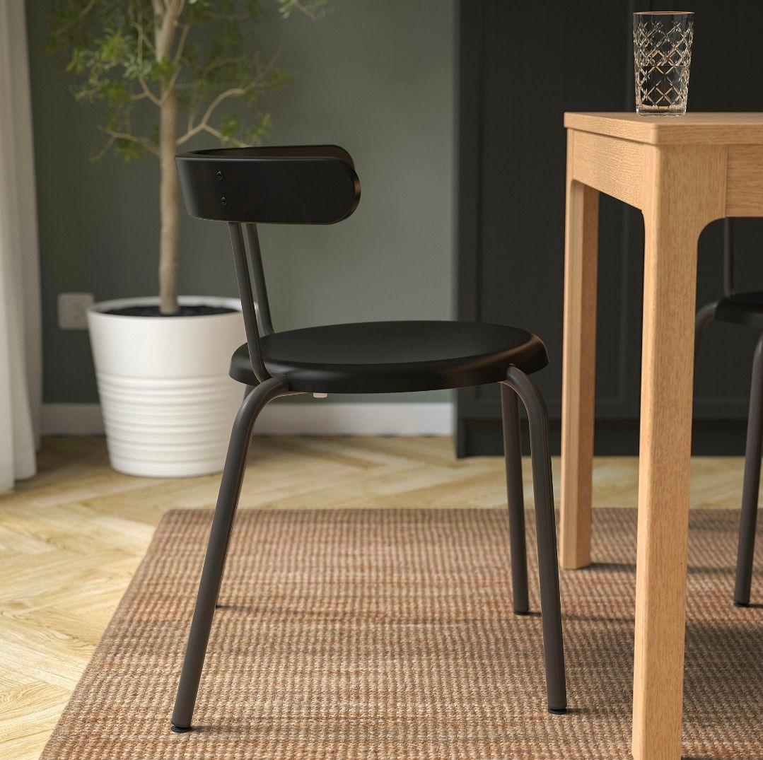 【新品・未使用】IKEA YNGVAR イングヴァル チェア チャコール即日発送