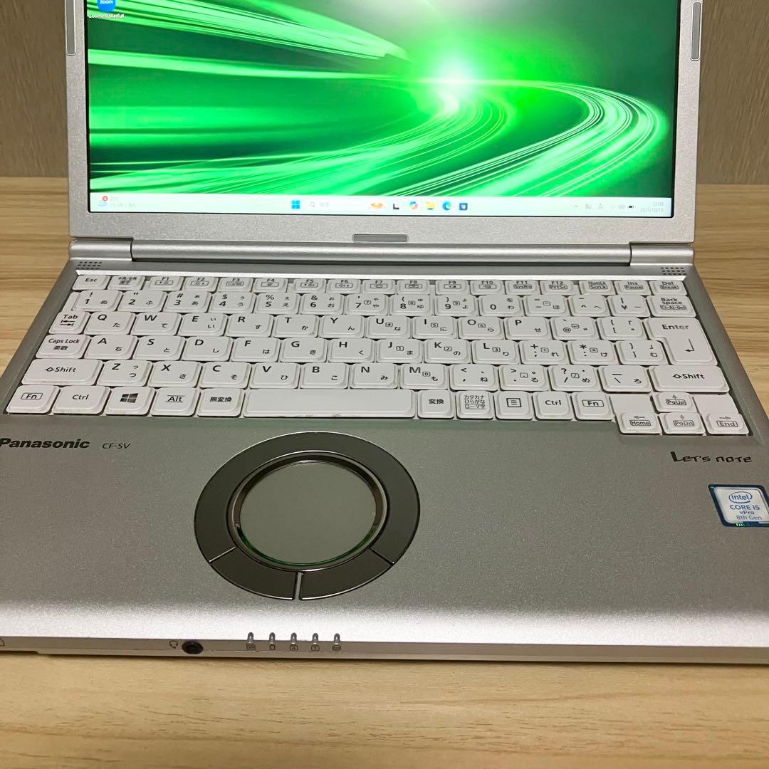 第8世代《美品》レッツノート CF-SV7 core i5 Windows11
