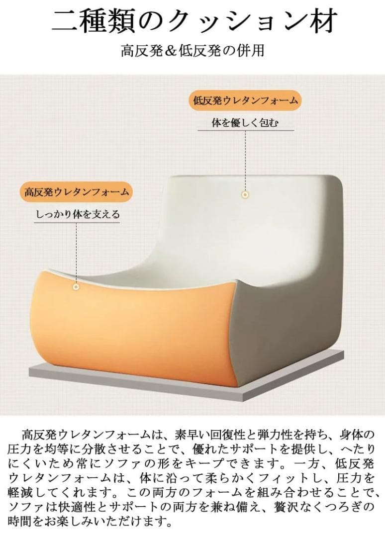 ソファ 一人掛け 北欧風 ローソファ ングルソファー リクライニングチェア