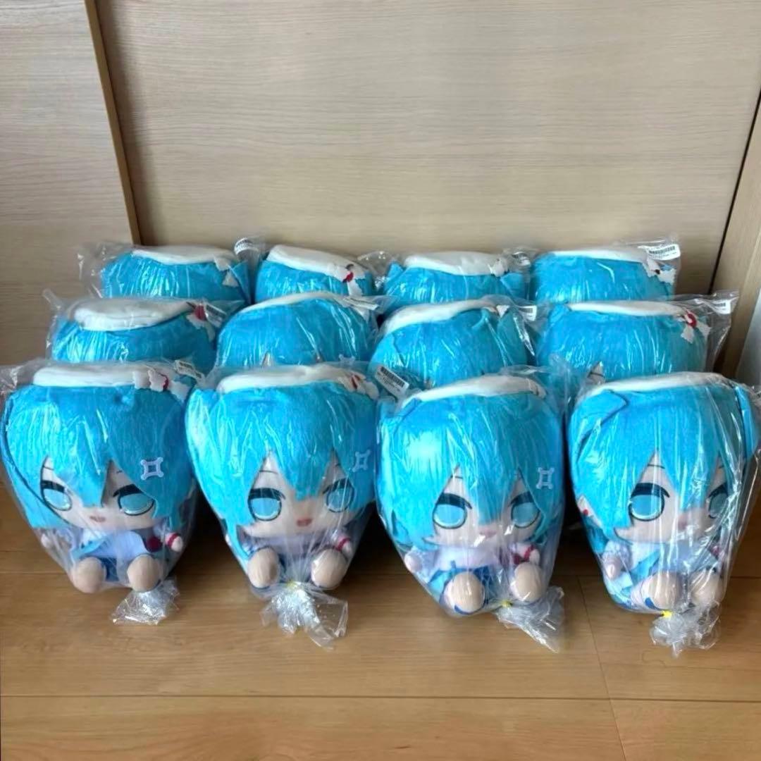 初音ミク きゅるまる BIGぬいぐるみ -クリームソーダver. 12体