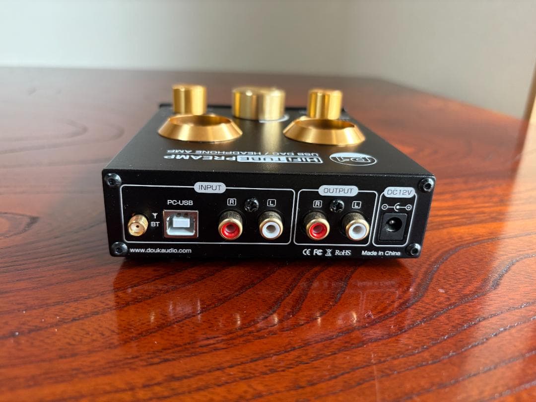 Nobsound　Douk Audio P1 GE5654 真空管プリアンプ