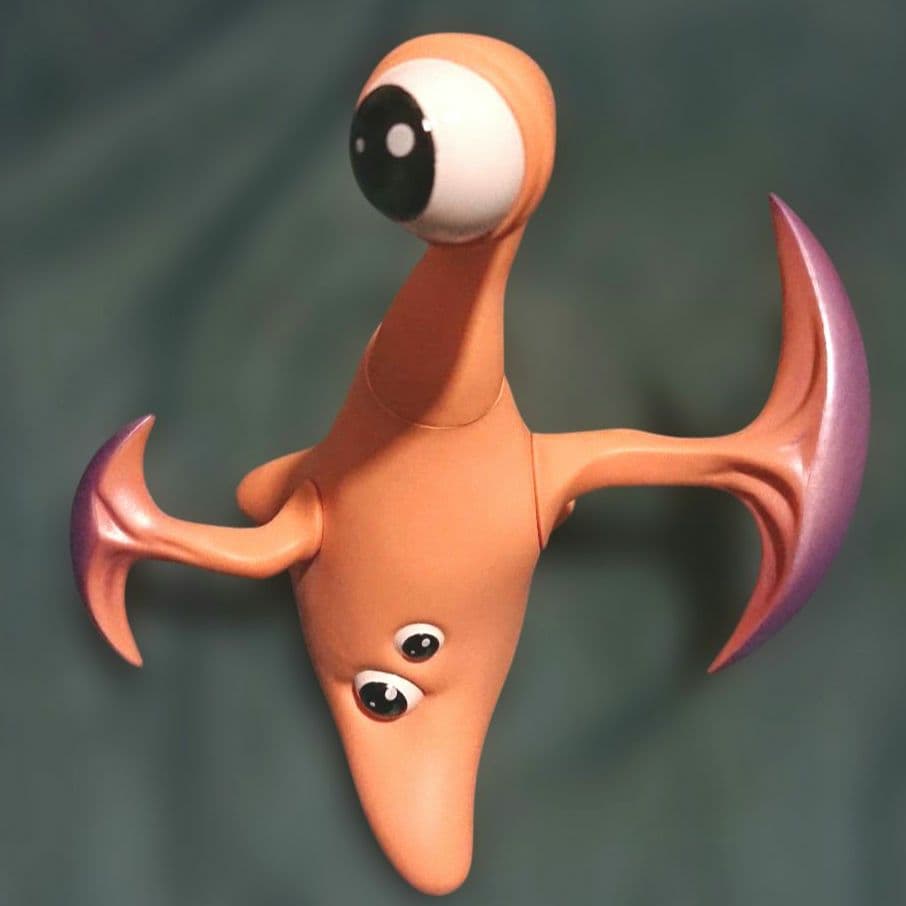 寄生獣 ミギー ソフビ T-ARTS 16cm