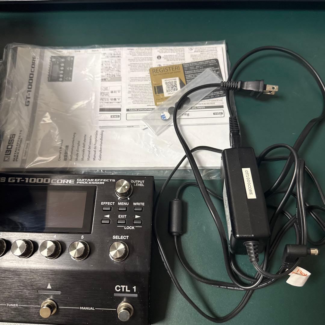 おまけ付きBOSS GT-1000CORE マルチエフェクター