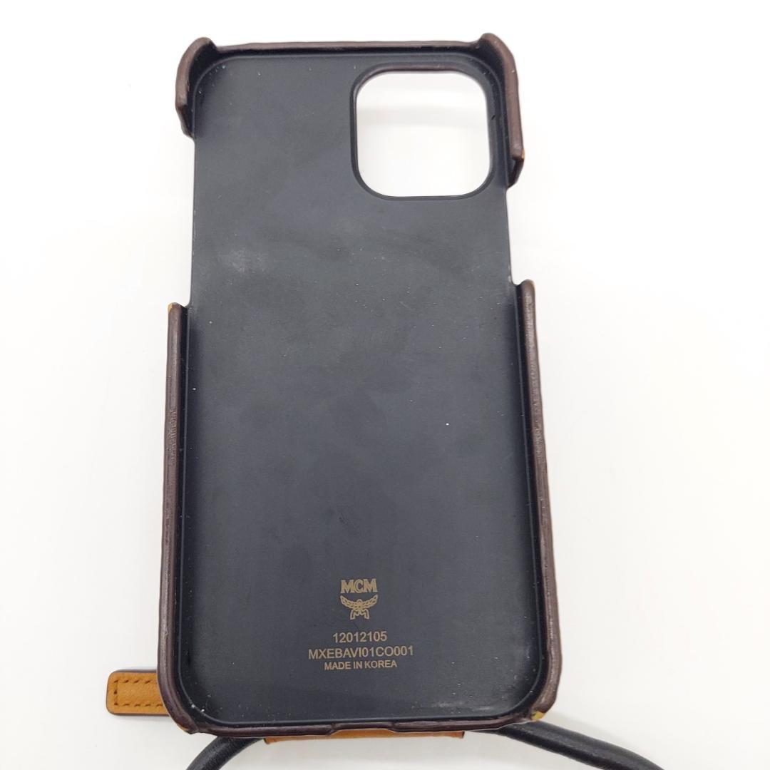 MCM ヴィセトスオリジナル　iphoneケース　iPhone12 12pro