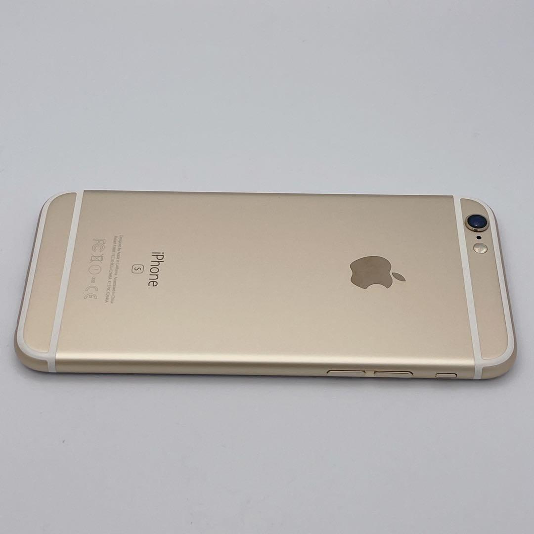 【美品】iPhone 6S バッテリー100% SIMフリー 16GB ゴールド