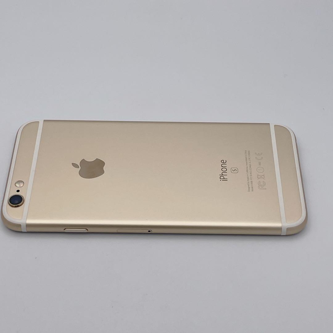 【美品】iPhone 6S バッテリー100% SIMフリー 16GB ゴールド