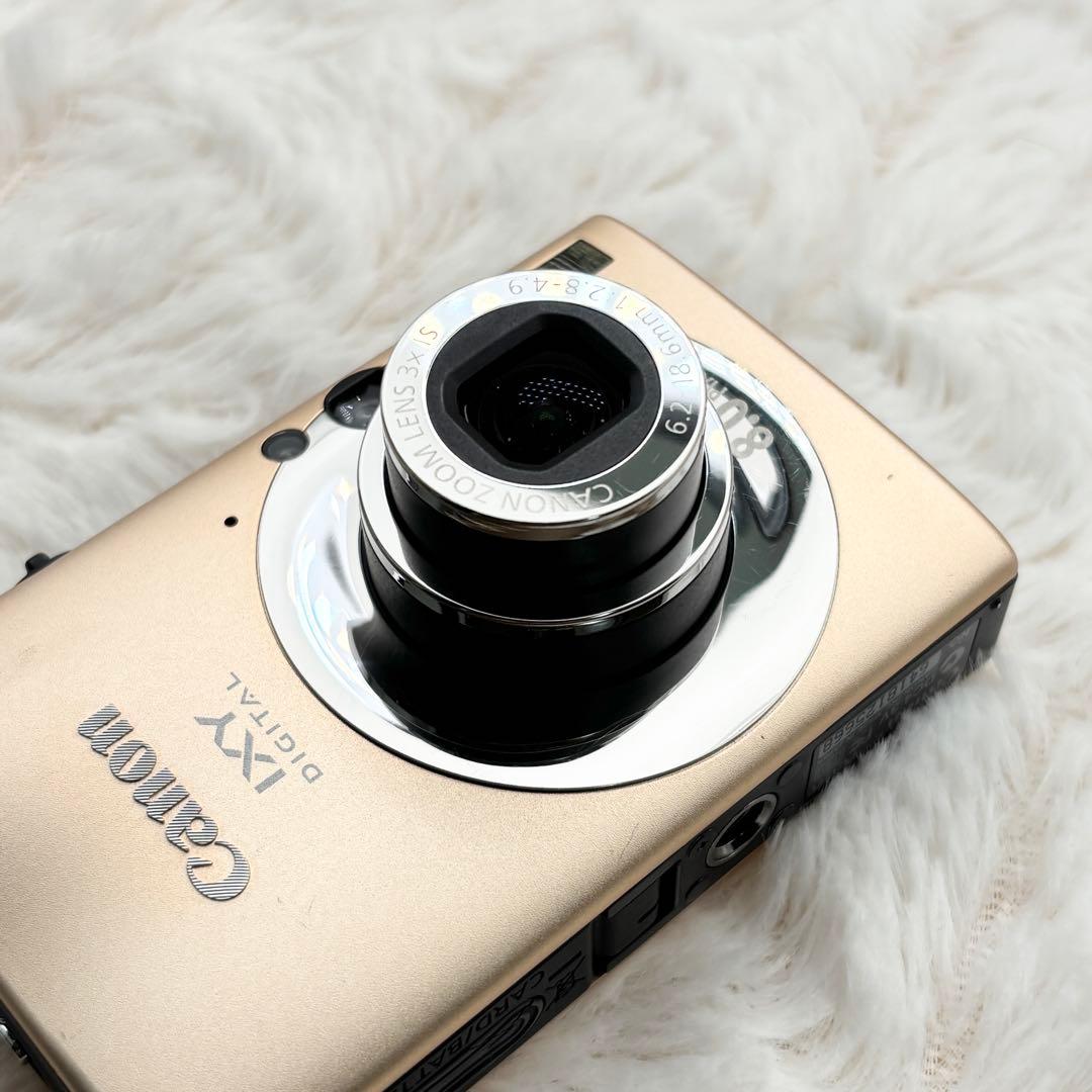 美品・動作良好✨ Canon IXY 20 IS ゴールド 付属品多数