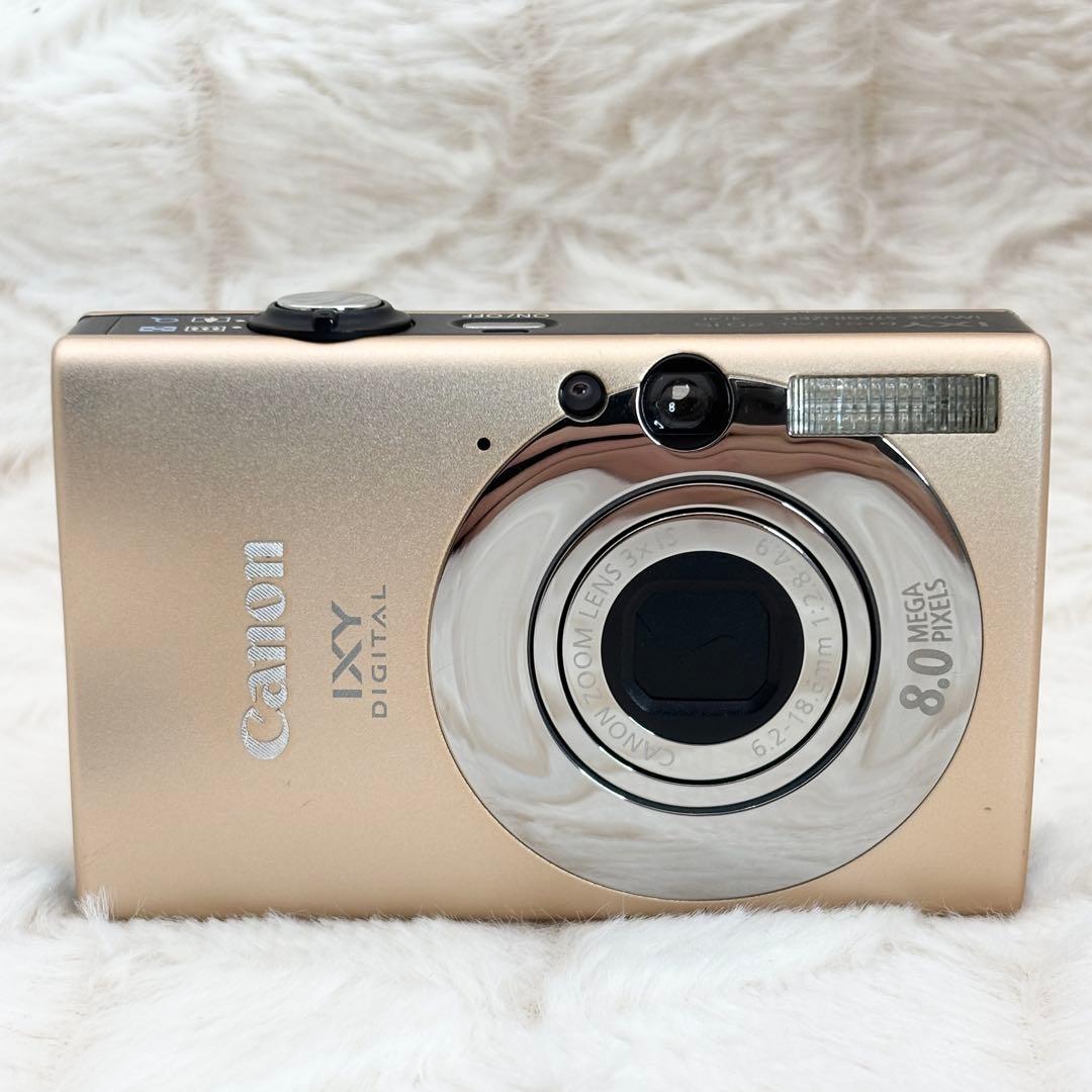 美品・動作良好✨ Canon IXY 20 IS ゴールド 付属品多数