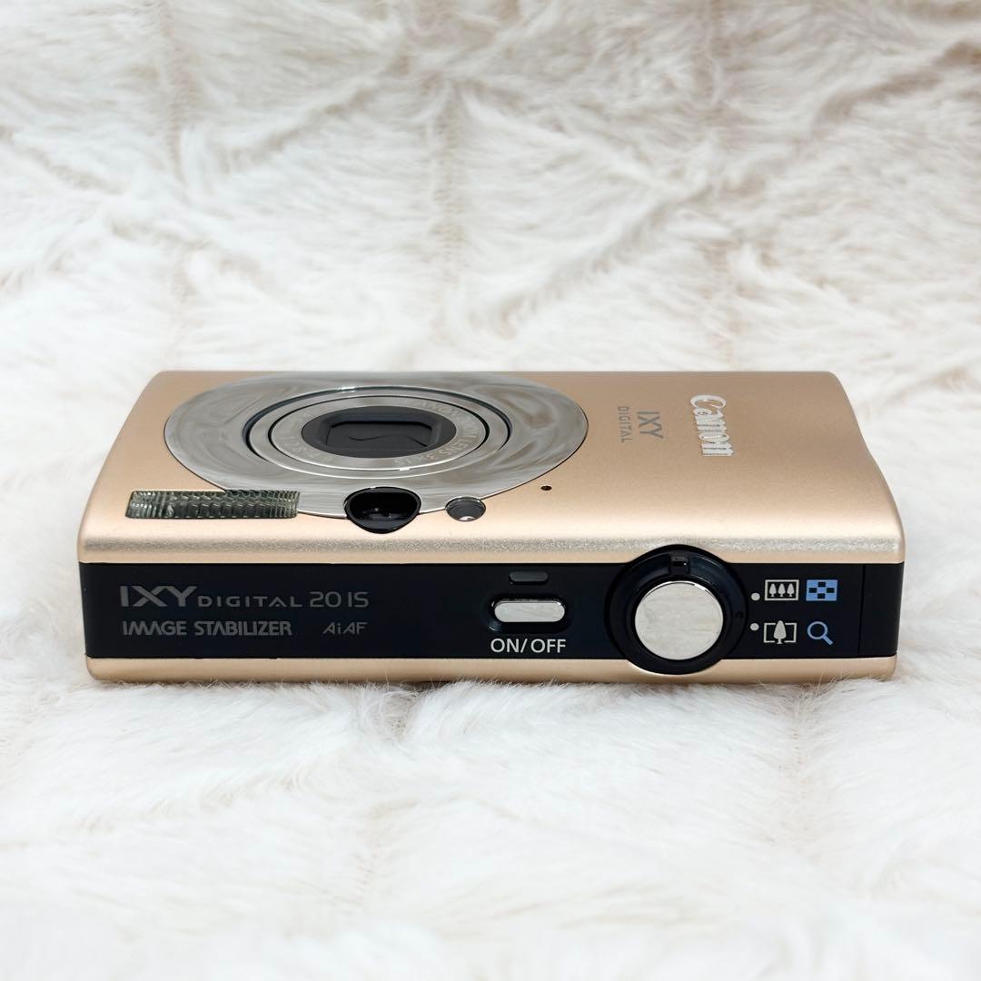 美品・動作良好✨ Canon IXY 20 IS ゴールド 付属品多数