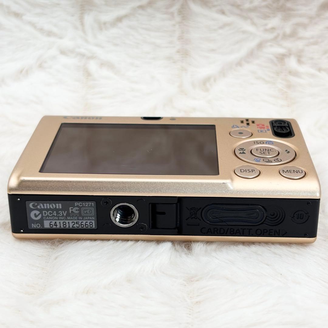 美品・動作良好✨ Canon IXY 20 IS ゴールド 付属品多数