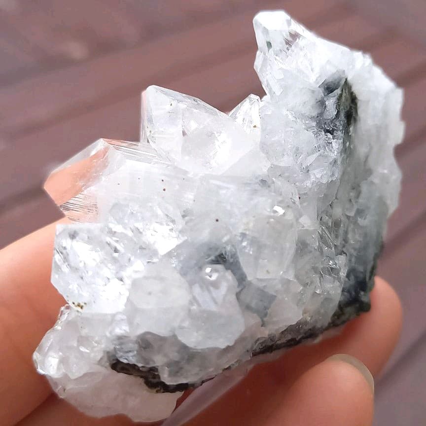 天然石◼️アポフィライト☆魚眼石☆パワーストーン☆クラスター　a11