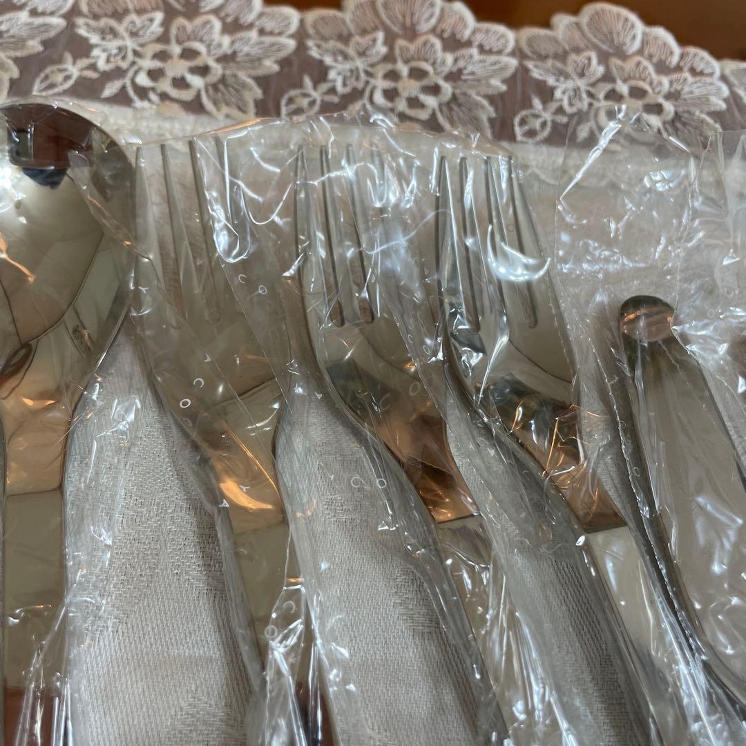 確認用です　YAMACO カトラリーセット ナポリ　18-12 15本 未使用