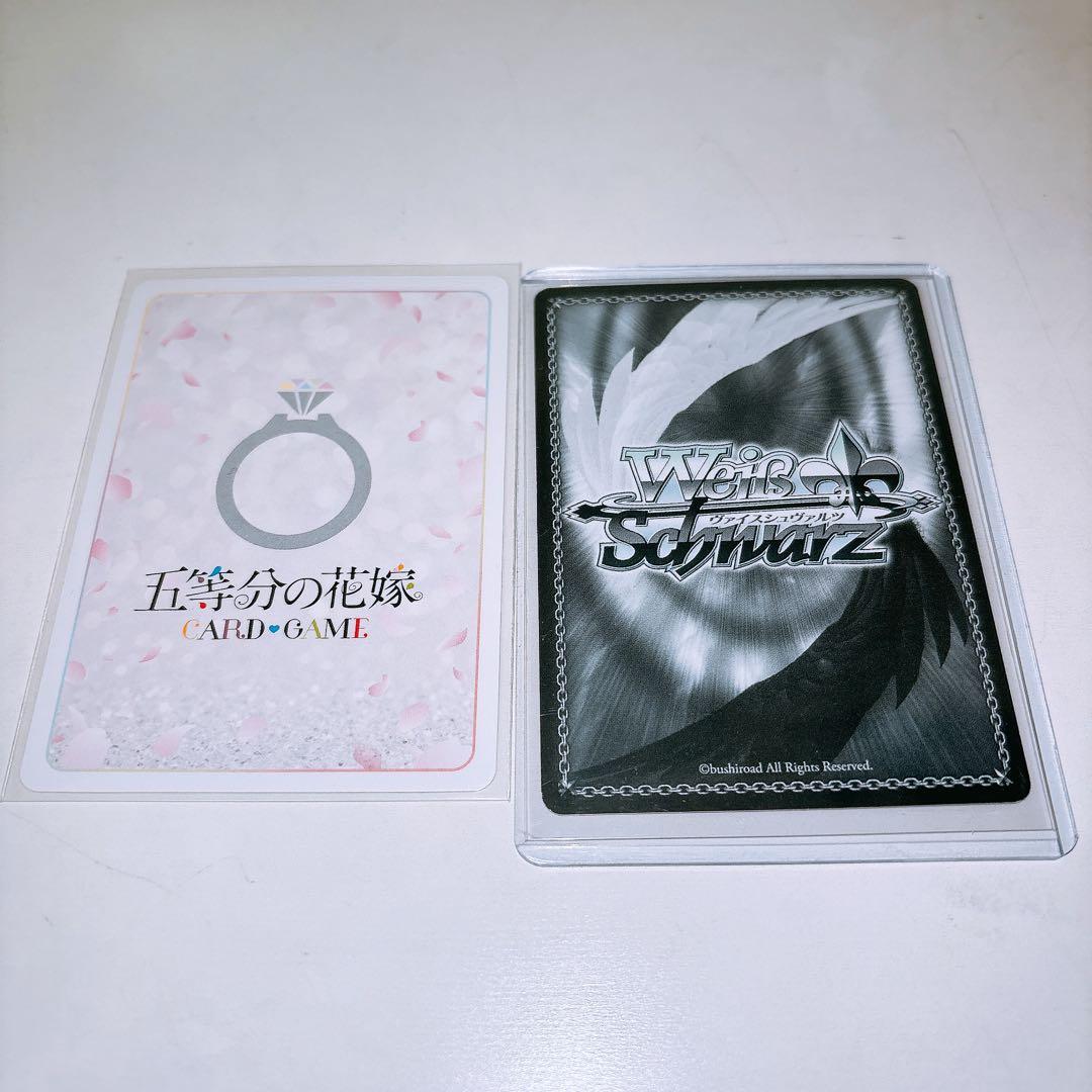 五等分の花嫁　サインカード　ヴァイスシュヴァルツ　ごとカド　中野五月