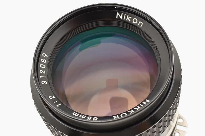 50275E 美品 Nikon Ai-S 85mm F2 ニコン オールドレンズ