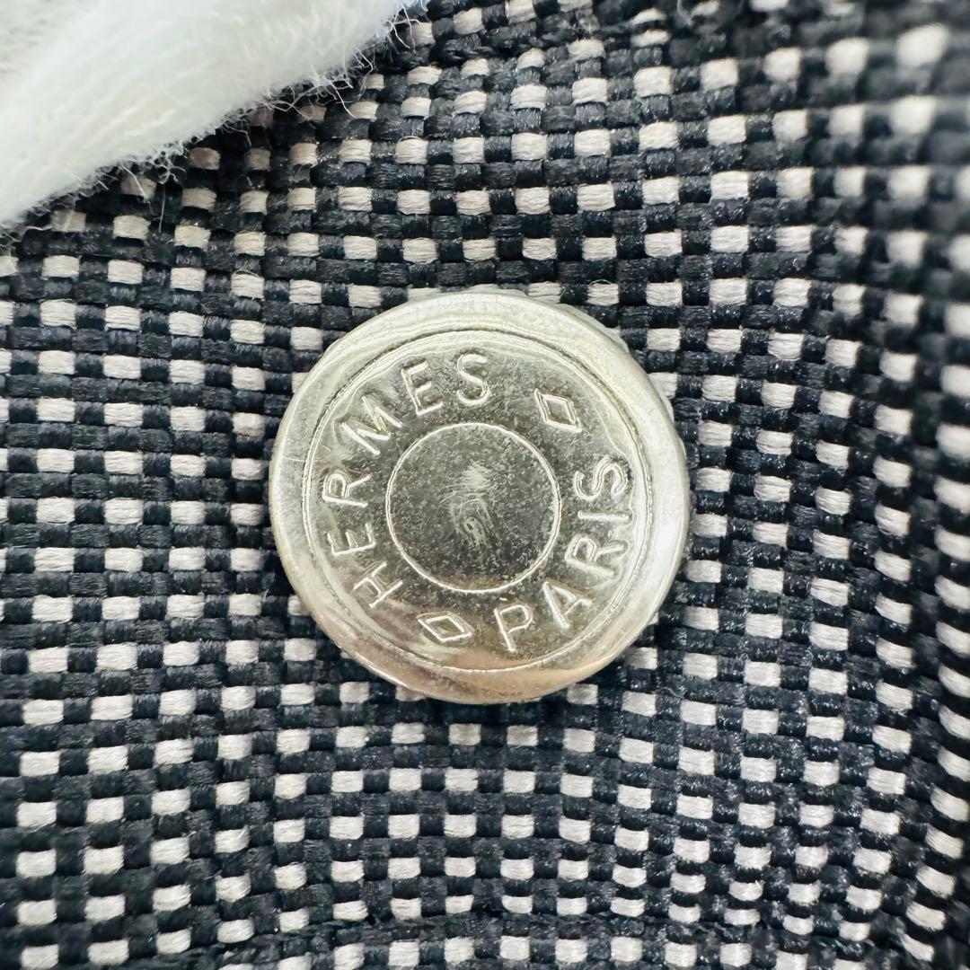 ✨HERMES✨エルメス✨エールライン✨グレー✨ヴィンテージ✨トートバッグ✨