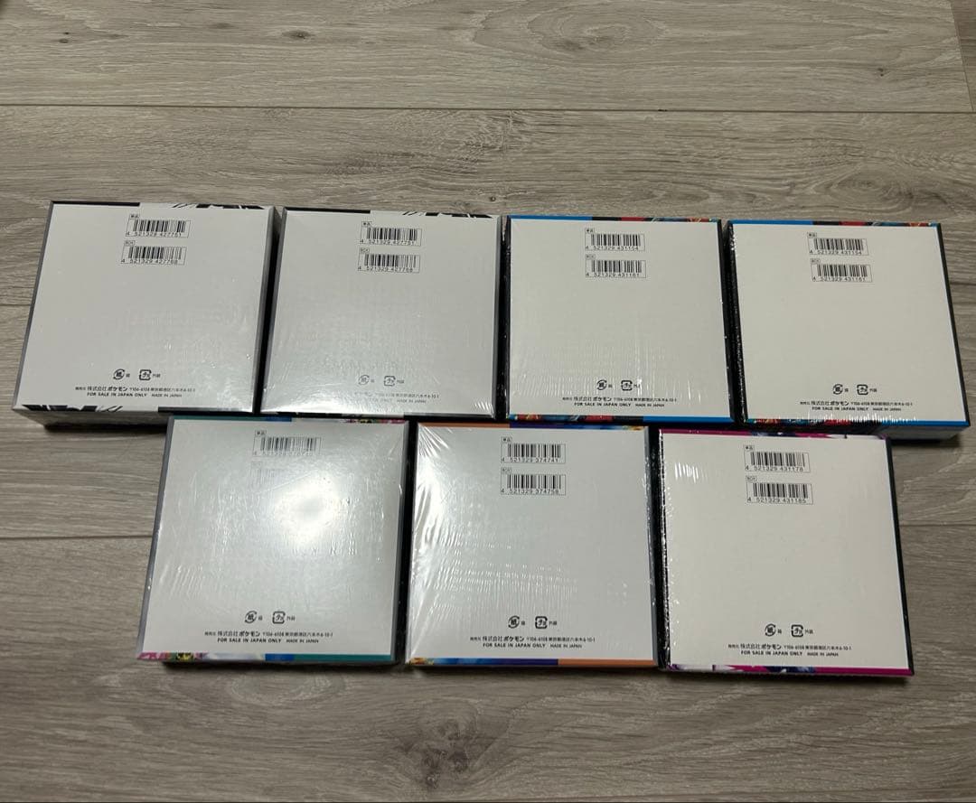 シュリンク付き7BOX コレクションbox ポケモンカード