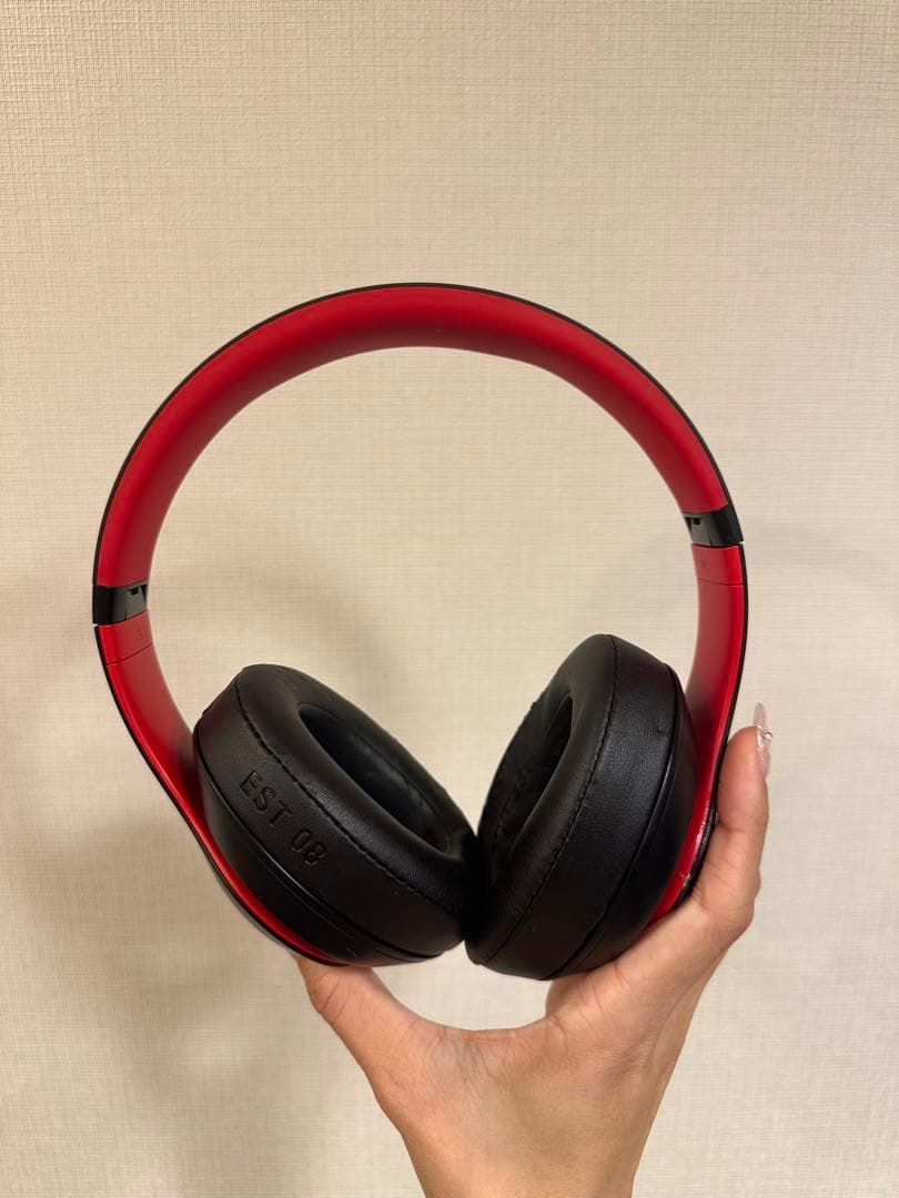 Beats Studio3 Wireless ブラック/レッド