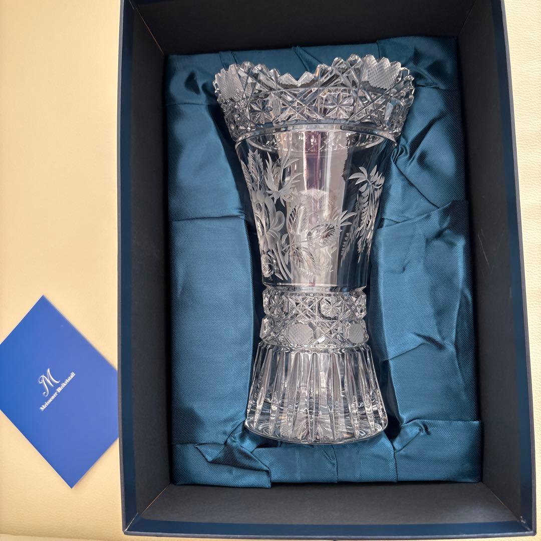 マイセンクリスタル　フラワーベース♡