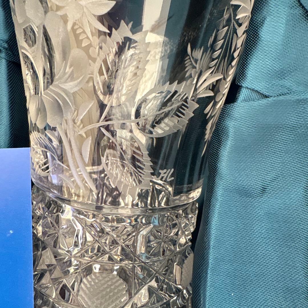 マイセンクリスタル　フラワーベース♡