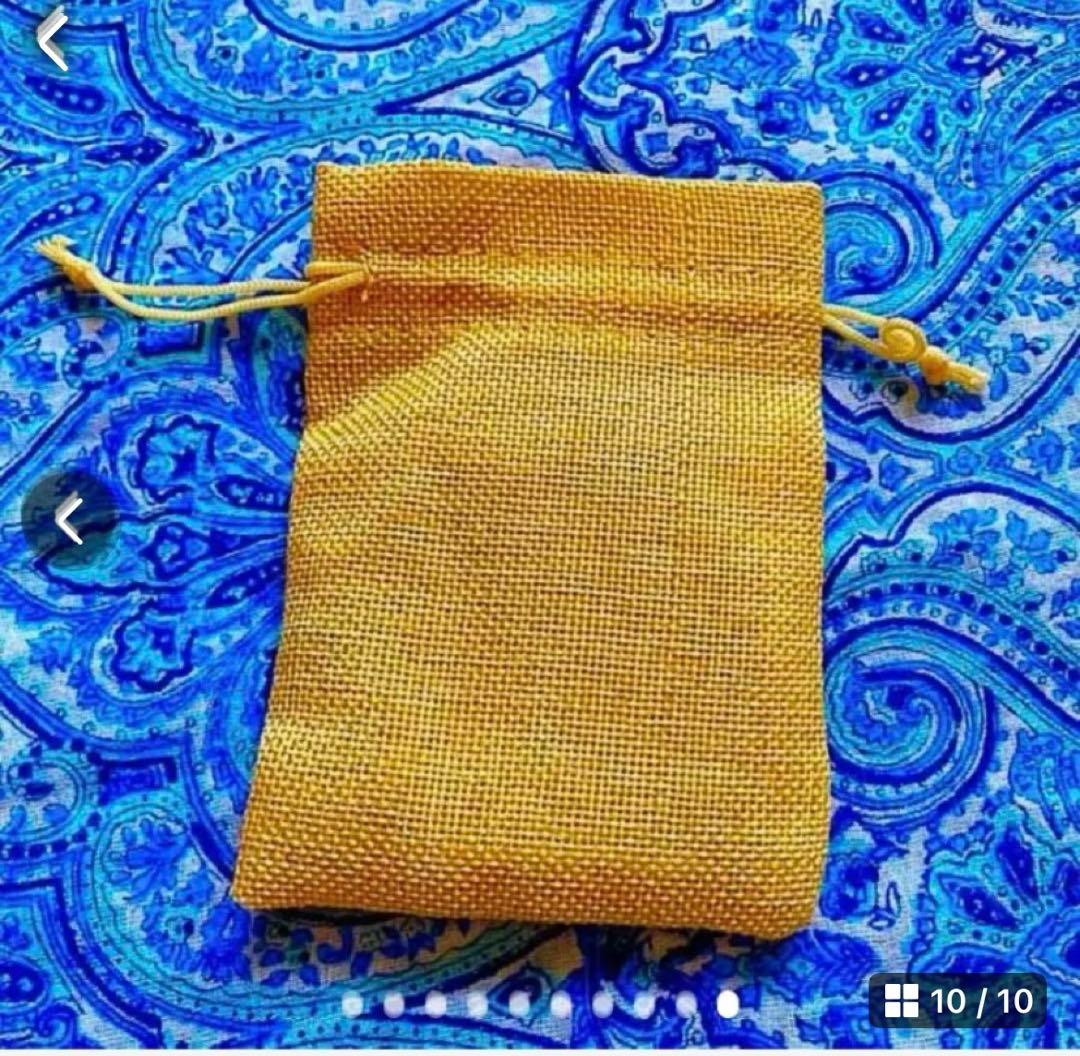 金運爆上げ　徐厄招福！特別祈祷　密教秘術サンスクリット水晶お念珠　高野山　巾着付