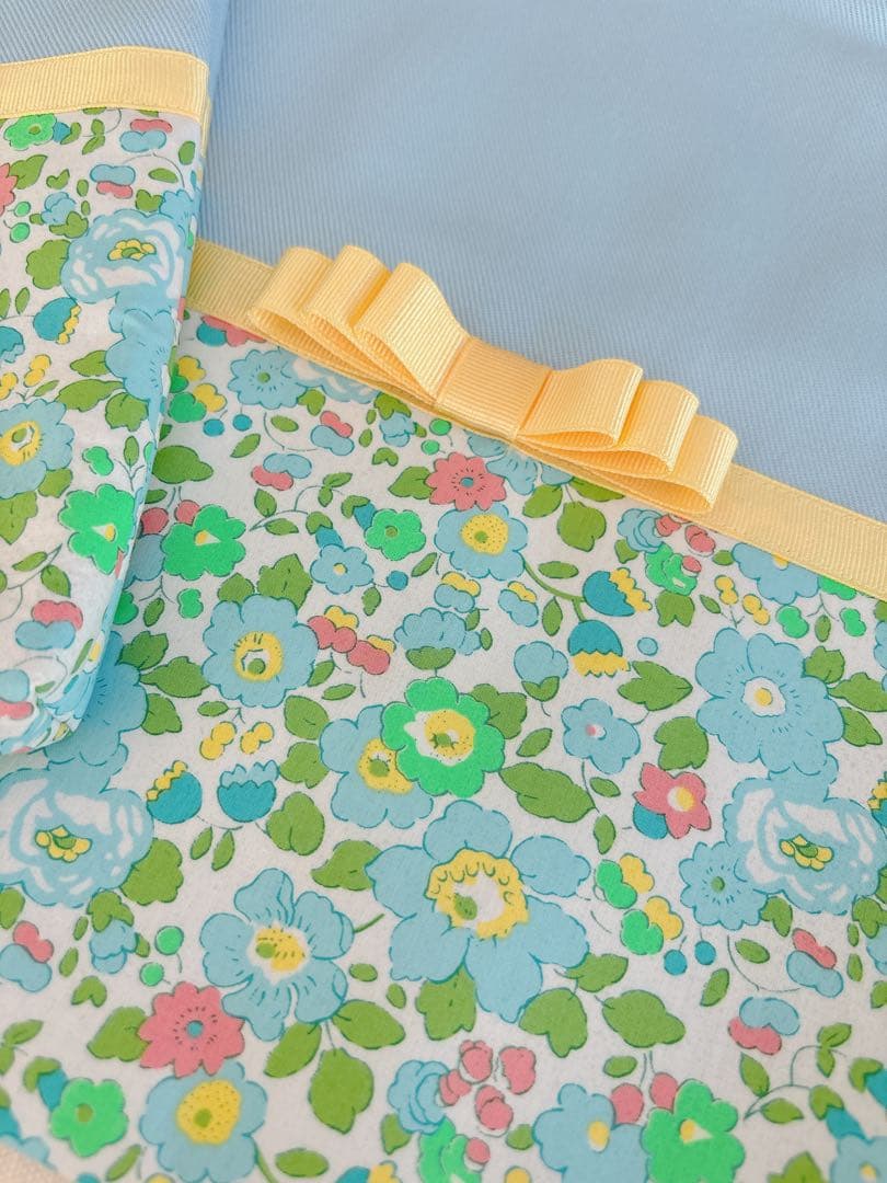 [入園入学3点セット]通園バッグ・通学バッグ（サックス×ベッツィネオン）