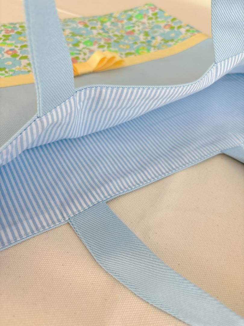 [入園入学3点セット]通園バッグ・通学バッグ（サックス×ベッツィネオン）