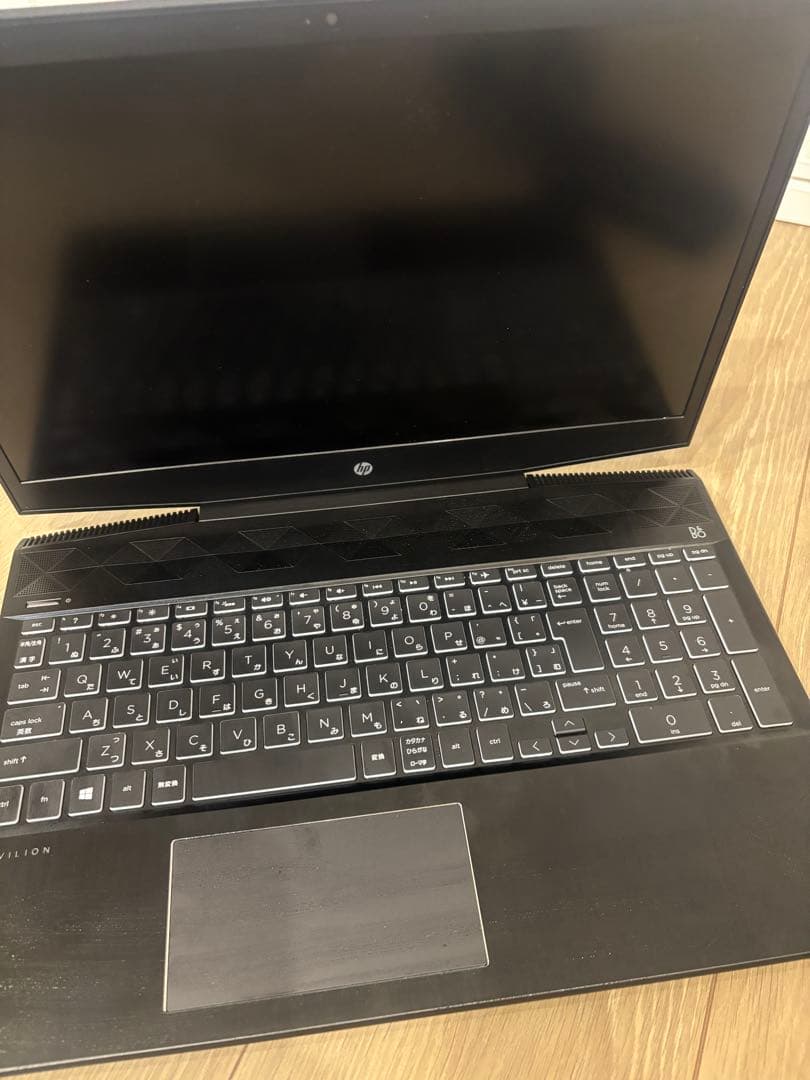 【値引き可】HP ノートパソコン フルHD ブラック 本体 ゲーミングノート