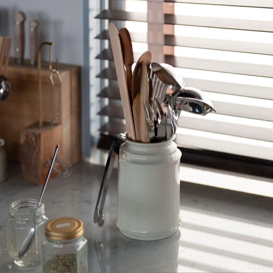 【極美品】北欧ナチュラル♡scopeキッチンツールキャニスター3点セット