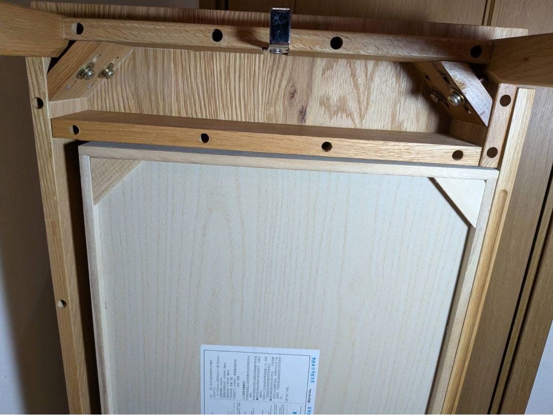 ■TAO■無印 木製デスク 引出しオーク材 110 事務 学習 勉強机