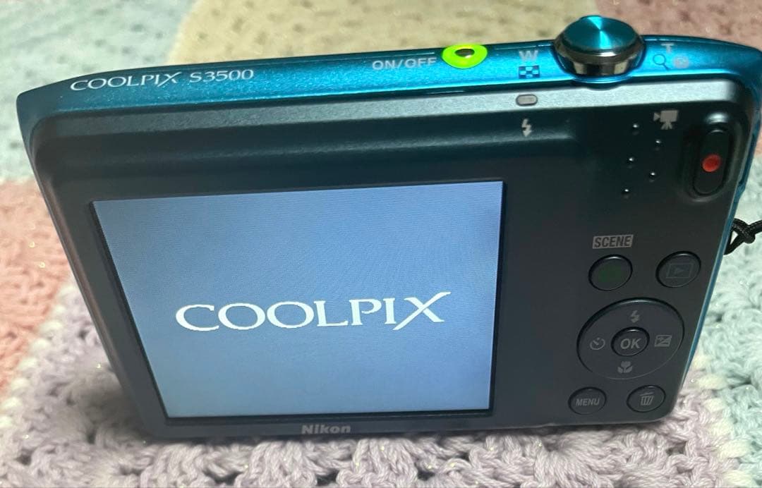 【値下げしました！】Nikon COOLPIX S3500 デジタルカメラ 青
