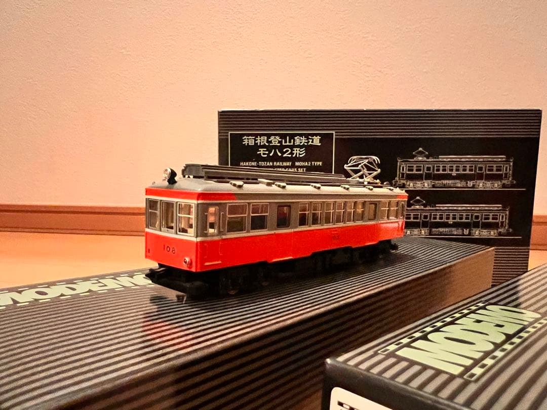 長谷川製作所/MODEMO HOゲージ 箱根登山鉄道 モハ2形 2両セット