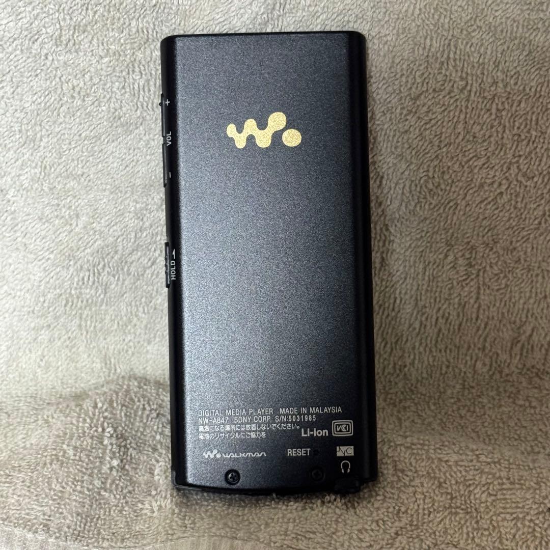 美品 付属品 SONY ウォークマン NW-A847 64G オーディオ　おまけ