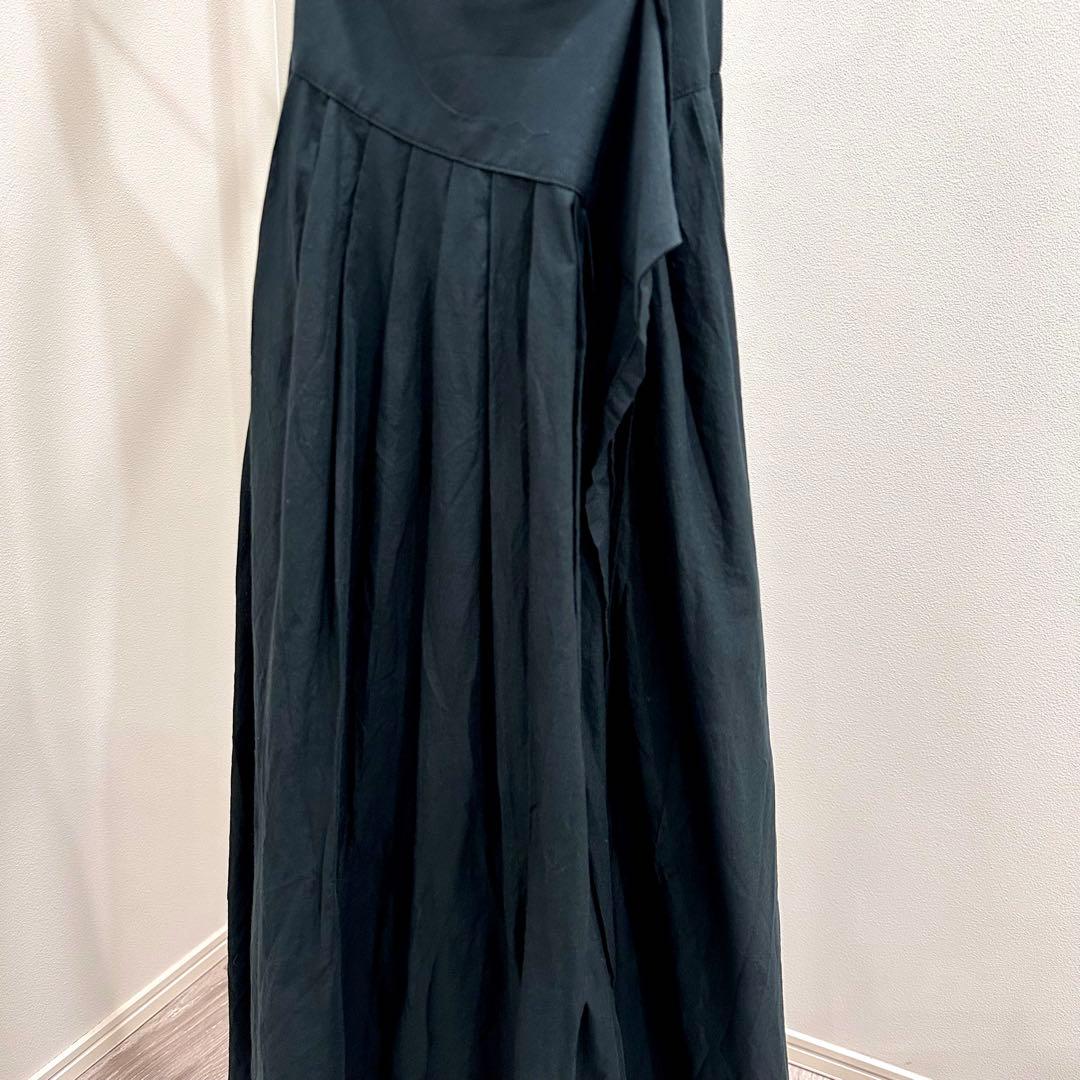 【sara BY RIS 】Flare design エプロン　黒