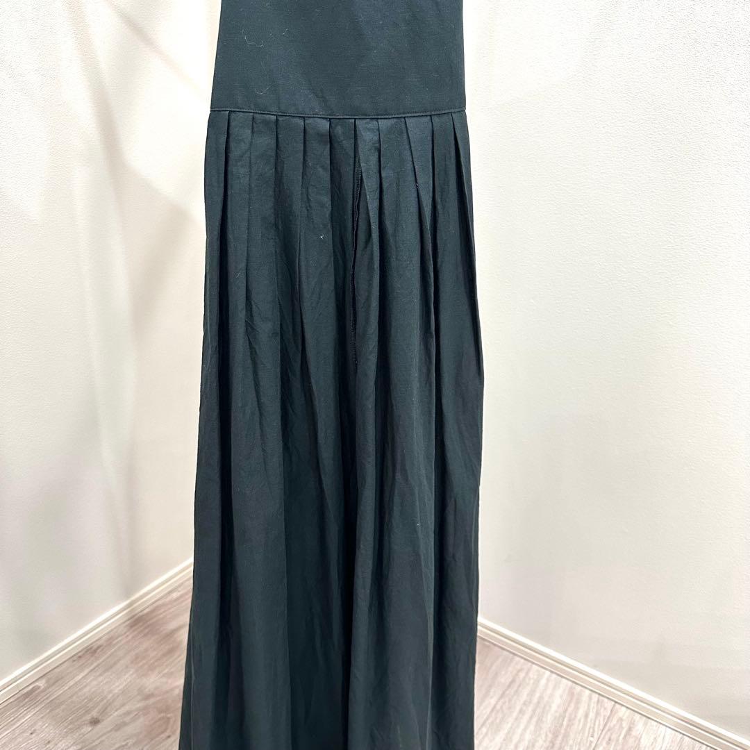 【sara BY RIS 】Flare design エプロン　黒