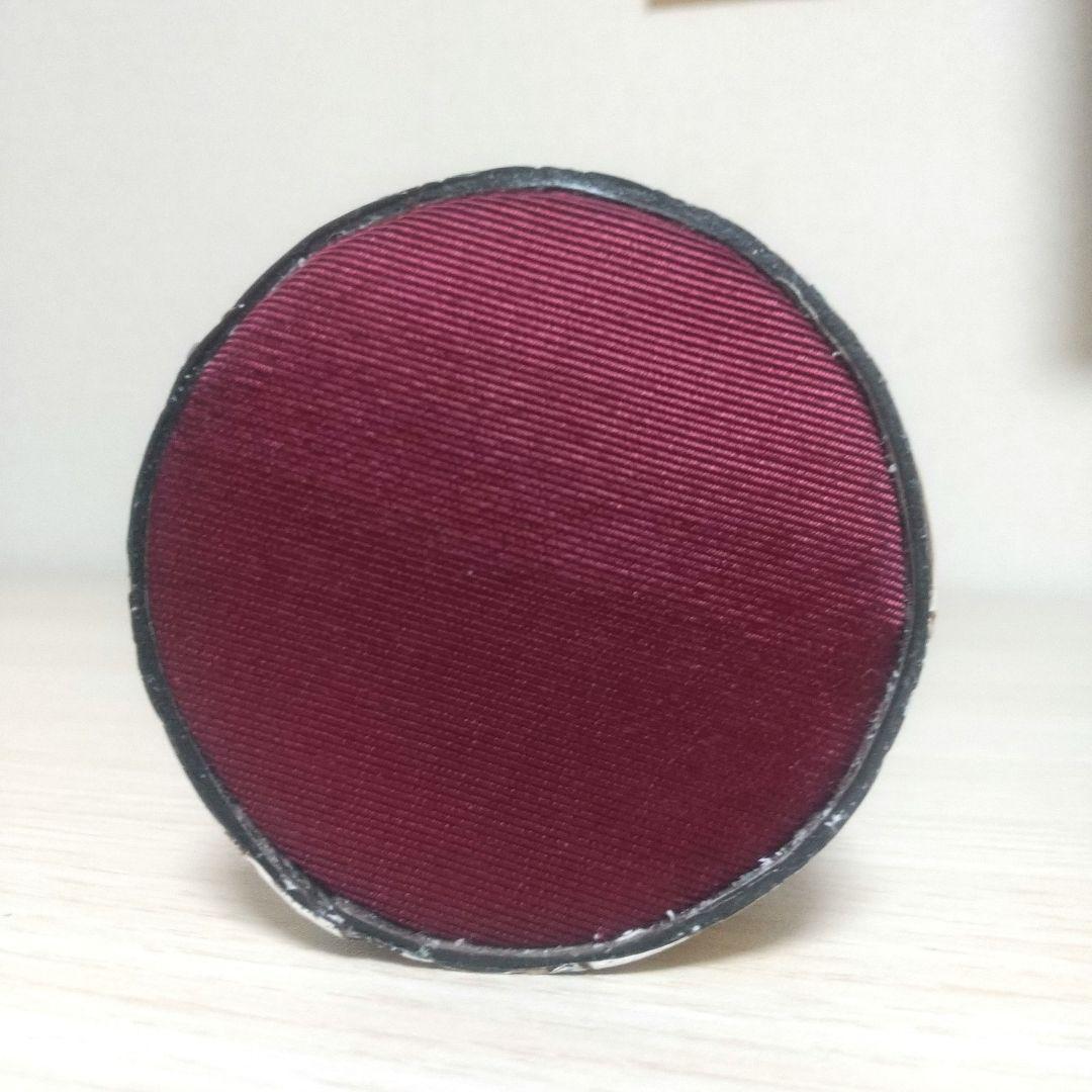 新品・未使用品 文庫革 ペン立て 枝垂れ花鳥