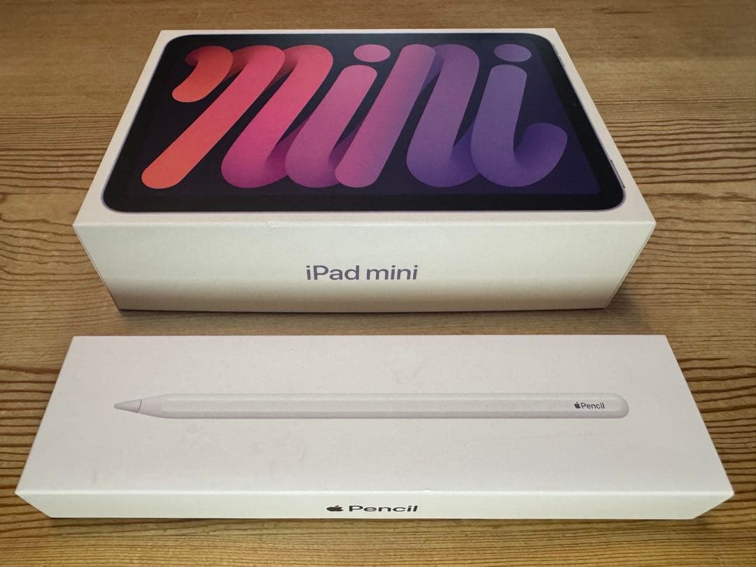 iPadmini（第6世代）64GBパープル + Apple Pencilセット