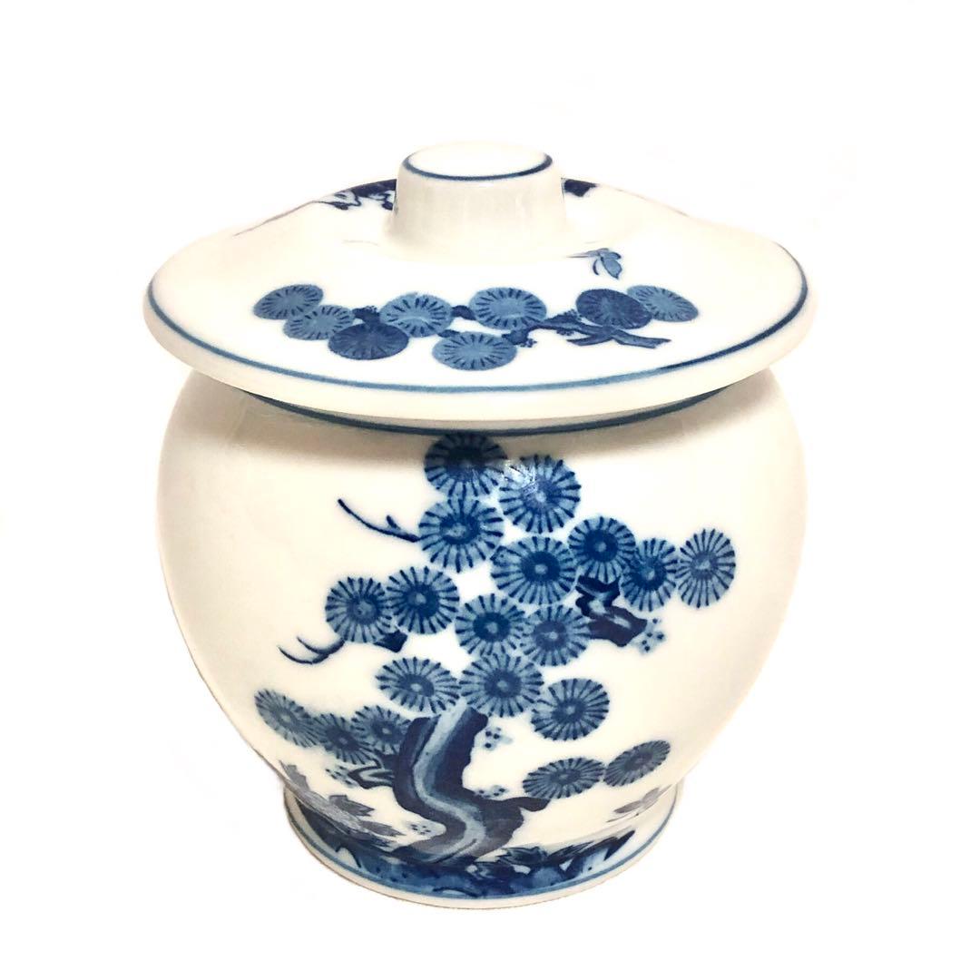 ■フタ付き 壷・珍味入れ■焼物・工芸・芸術品・アンティーク・つぼ・食器