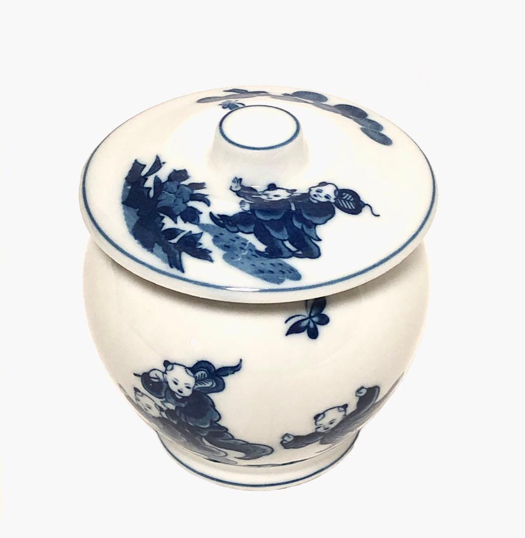 ■フタ付き 壷・珍味入れ■焼物・工芸・芸術品・アンティーク・つぼ・食器